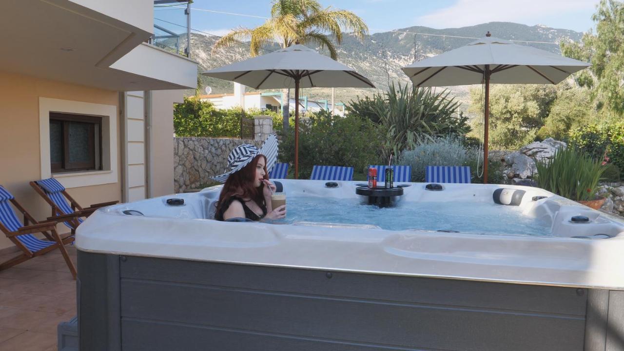 Villa Omega Kefalonia Karavádhos Exteriér fotografie